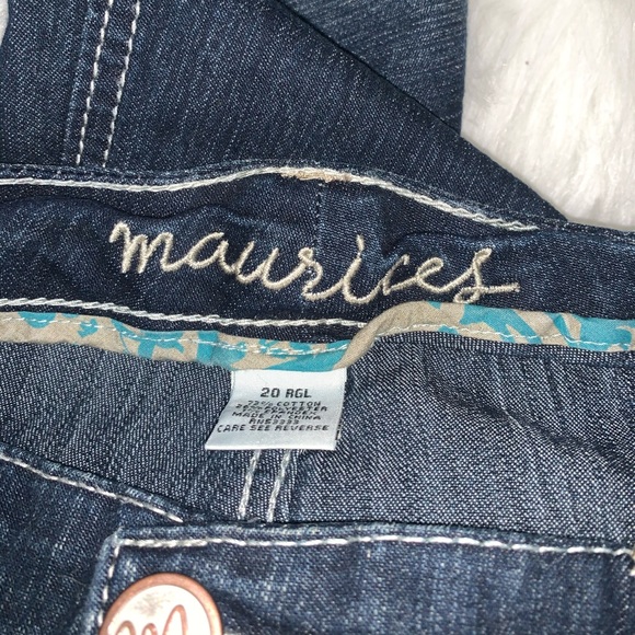 Maurices size 20 regular jeans V - Picture 3 of 6